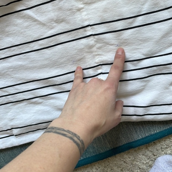 Sancia Cotton Coastal Striped White Jumpsuit - Picture 12 of 13